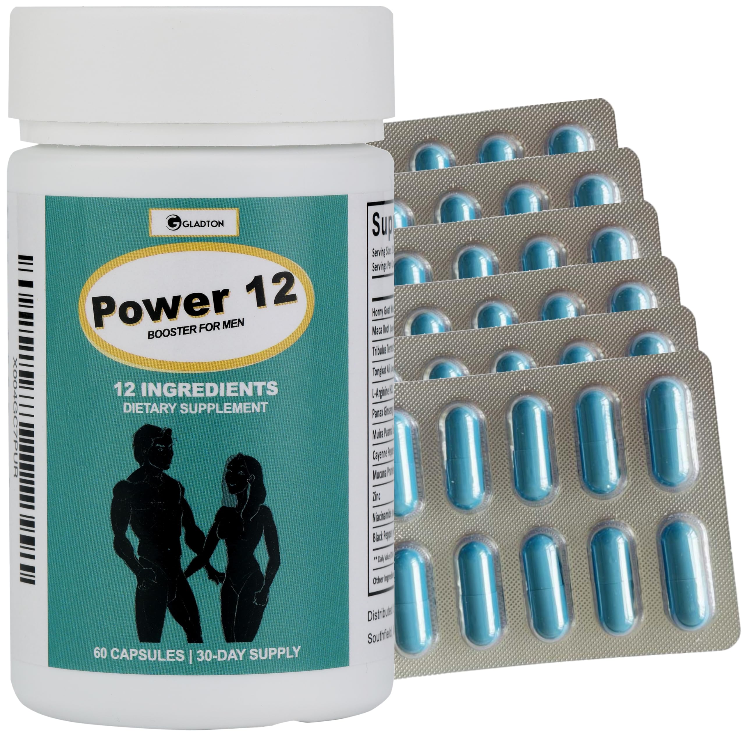 Amazon.com: Power 12 for Men's Stamina & Energy | Male Enhancing